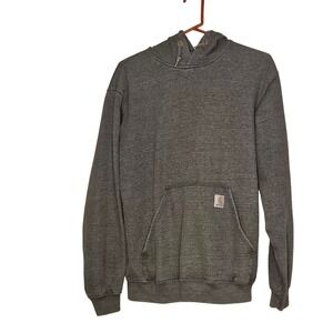 Carhartt Mens Gray Hoodie S Skater Streetwear Pullover Utility Gorpcore Hiking‎